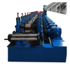 Long Service Life Fully Automatic Multiple Size Slotted Strut Channel Solar Photovoltaic Support Roll Forming Machine