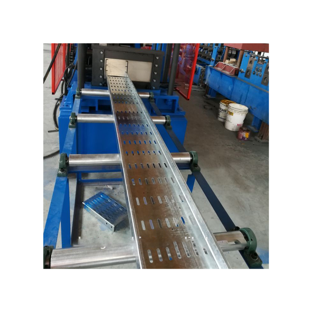 Custom Metal Ladder Cable Tray Making Machine Cold Roll Forming Machine