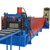 China Full Automatic Pre-galvanized Bridge Steel Perforated Roll Forming Cable Tray Machine With Punching Part