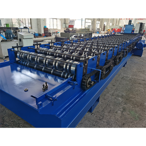 Long Service Life Concrete Roof Tile Making Machinery Roof Sheet Roll Forming Machine For Construction Works