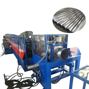 High Efficient Fully Automatic Aluminum Tube Stainless Steel Tube Pipe Making Roll Forming Machine