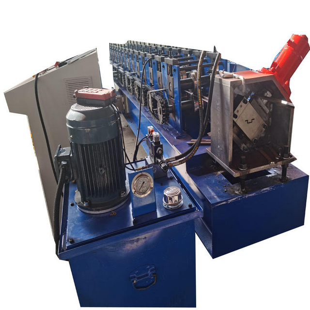 C Channel Omega Drywall Roll Forming Machine Gutter Machine