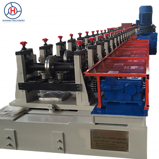 Rack Shelf Roll Forming Machine with Punching Press/80-120mm