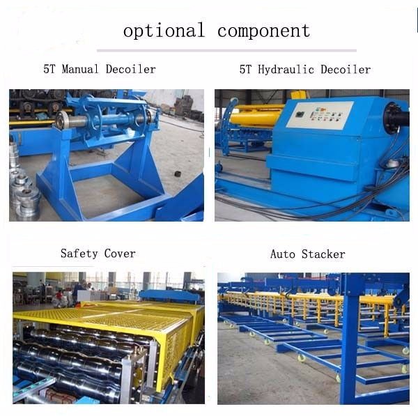 Cold Steel Sheet Shutter Door Bottom Roll Forming Machine