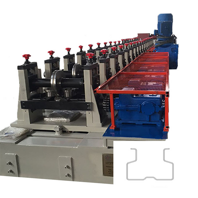 Good Quality Fully Automatic Warehouse Supermarket Shelf Storage Rack Upright Post Roll Forming Machine