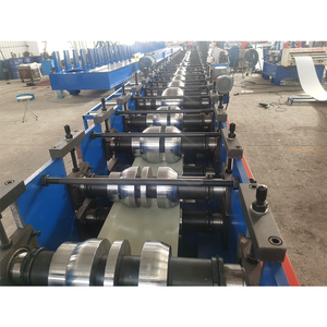 Factory Customized Seamless Round Rain Gutter Downspouts Roll Forming Machine For Construction Works