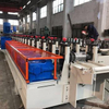 Strong Stability Industrial Metal Sheet Warehouse Shelving Upright Post Roll Forming Machine