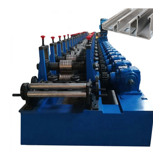 Fully Automatic Support U C Profile Solar Mount Bracket Photovoltaic Stent Roll Forming Machine