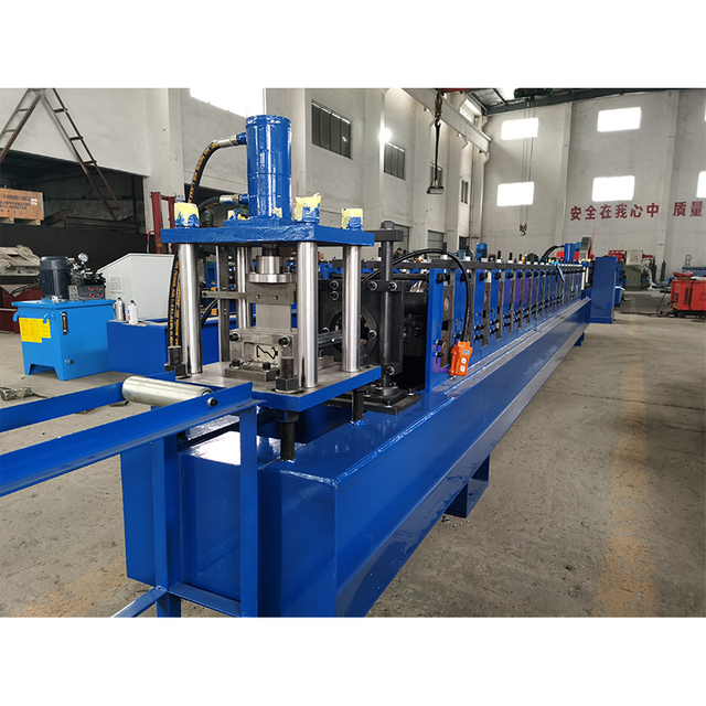 High Accuracy Galvanized Steel Sheet S Shaped Vineyard Post Roll Forming Machine