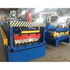 Fully Automatic Single Layer Tile Making Machinery Color Coated Corrugated Roof Sheet Roll Forming Machine