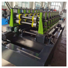 Box beam roll forming machine for upright frame