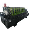 Box beam roll forming machine for upright frame