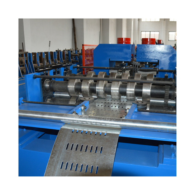 High Productivity Multiple Specifications Perforated Wire Mesh Making Cable Tray Roll Forming Machine