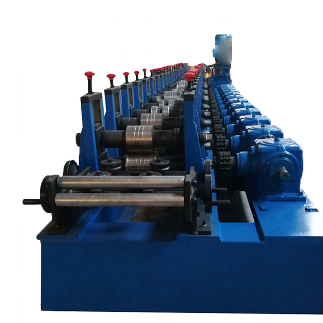 Accurate Punching C U Solar Strut Channel Making Machine Photovoltaic Stent Solar Bracket Roll Forming Machine