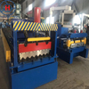 Color Steel Roll Forming Machine Corrugated Glazed Tile Making Machine Ridge Cap Roll Forming Machine