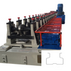 High Speed Full Automatic Supermarket Shelve Storage Rack Upright Post Roll Forming Machine