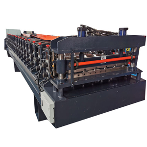 Full Automatic Auto Stack Pallet Metal Corrugated Roof Sheet Tile Making Machine