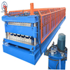 Metal Corrugated Double Layer Tile Roof Sheet Roll Forming Machine Making Machine