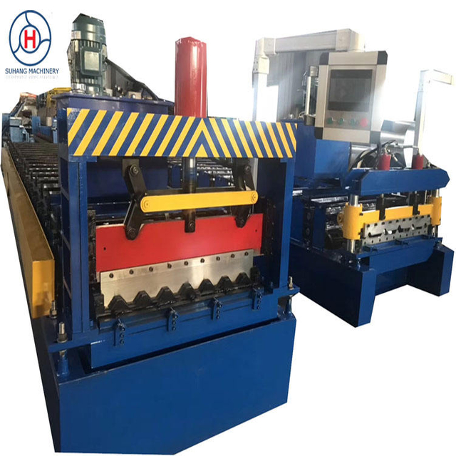 Steel Wave Profile Corrugated Roofing Sheet Roll Forming Machine