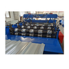 Automatic steel roof tile new folding bending arch cold roll forming machine hydraulic arching hydraulic crimping machinery