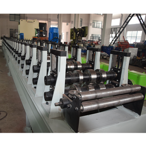 High Speed Full Automatic Supermarket Shelve Storage Rack Upright Post Roll Forming Machine