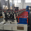 Long Service Life Fully Automatic Supermarket Storage Shelve Rack Upright Post Roll Forming Machine