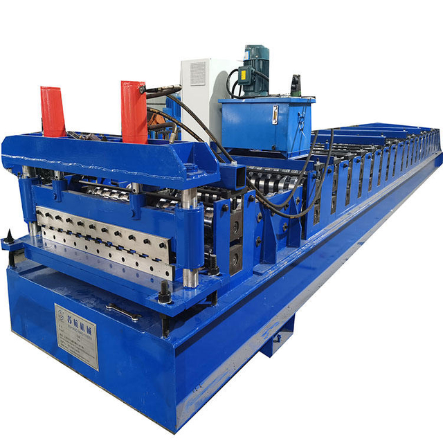 Customized Roof Sheet Tile Making Machine Deck Floor Roll Forming Machine