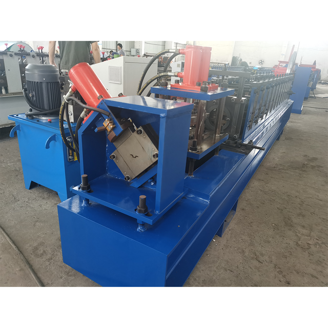 CE ISO Certification Customized Portable Automatic Omega Profile Roll Forming Machine With Punching