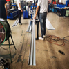 Metal drywall tracks studs color steel economic small light steel keel tile roller making machine of light keel