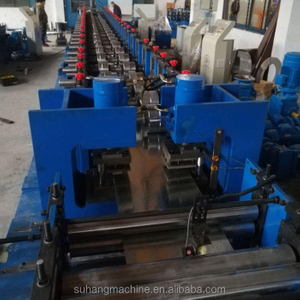 Chain Drive Shelving Racks Making Machine / Pallet Rack Making Machine